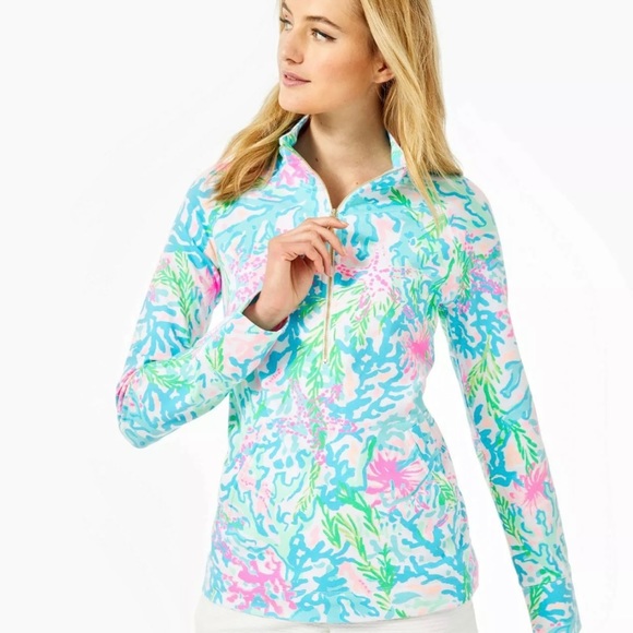 Lilly Pulitzer Tops - Lilly Pulitzer UPF 50+ Skipper Popover, NWT